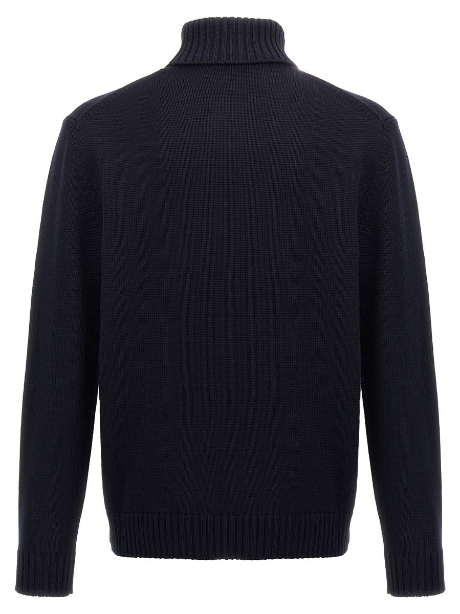 Zanone Pullover mit hohem Kragen