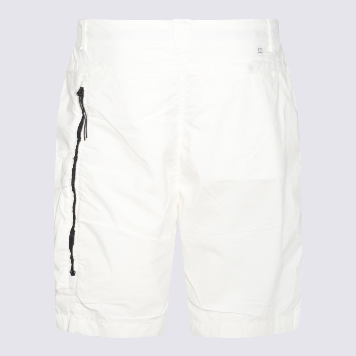 Weiße Baumwollshorts von CP Company