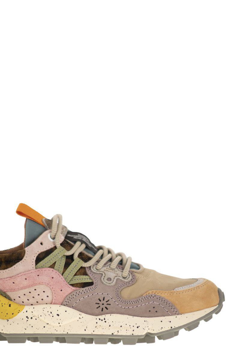 Flower Mountain Yamano 3 - Sneakers aus Wildleder und Funktionsgewebe