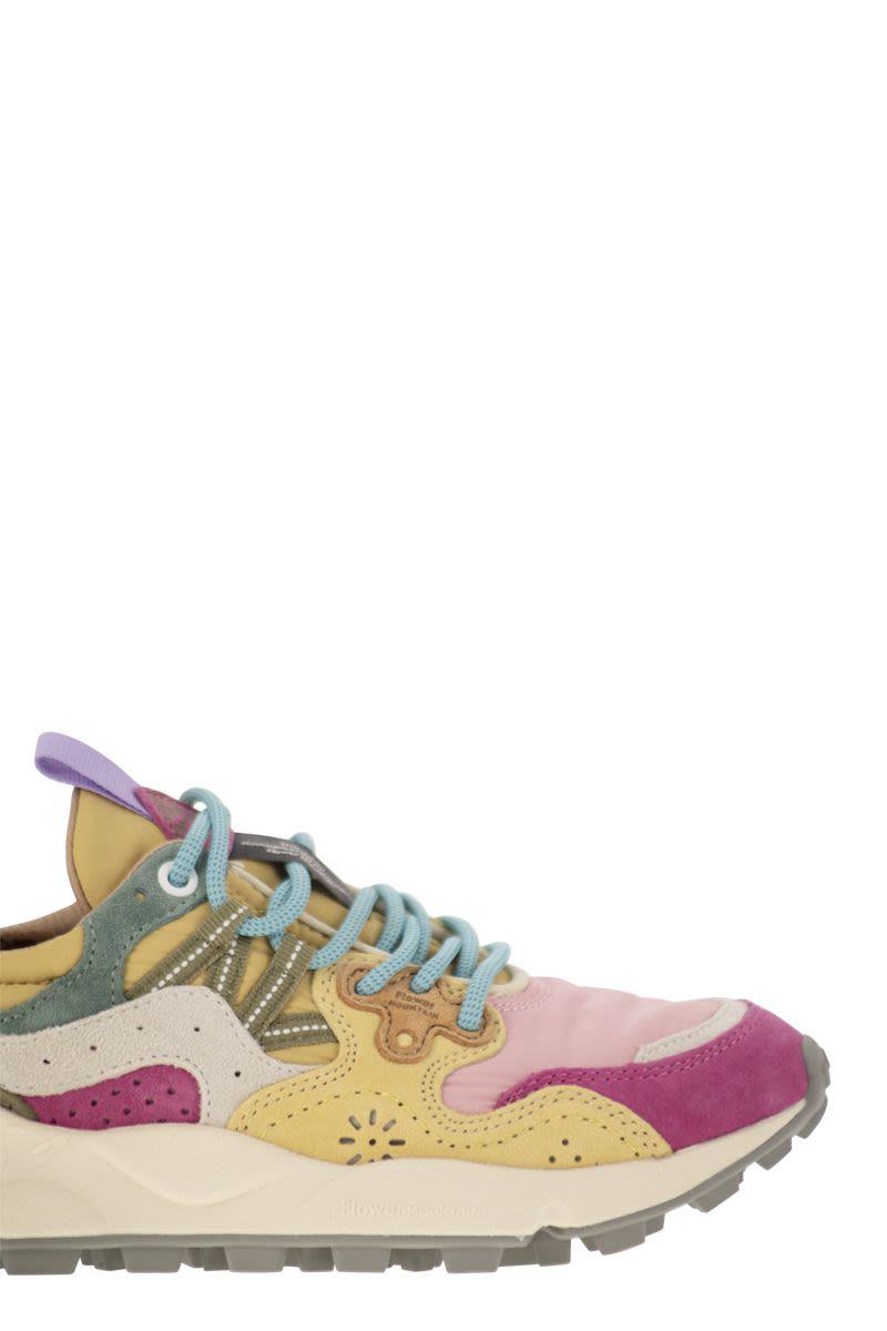 Flower Mountain Yamano 3 - Sneakers aus Wildleder und Funktionsgewebe