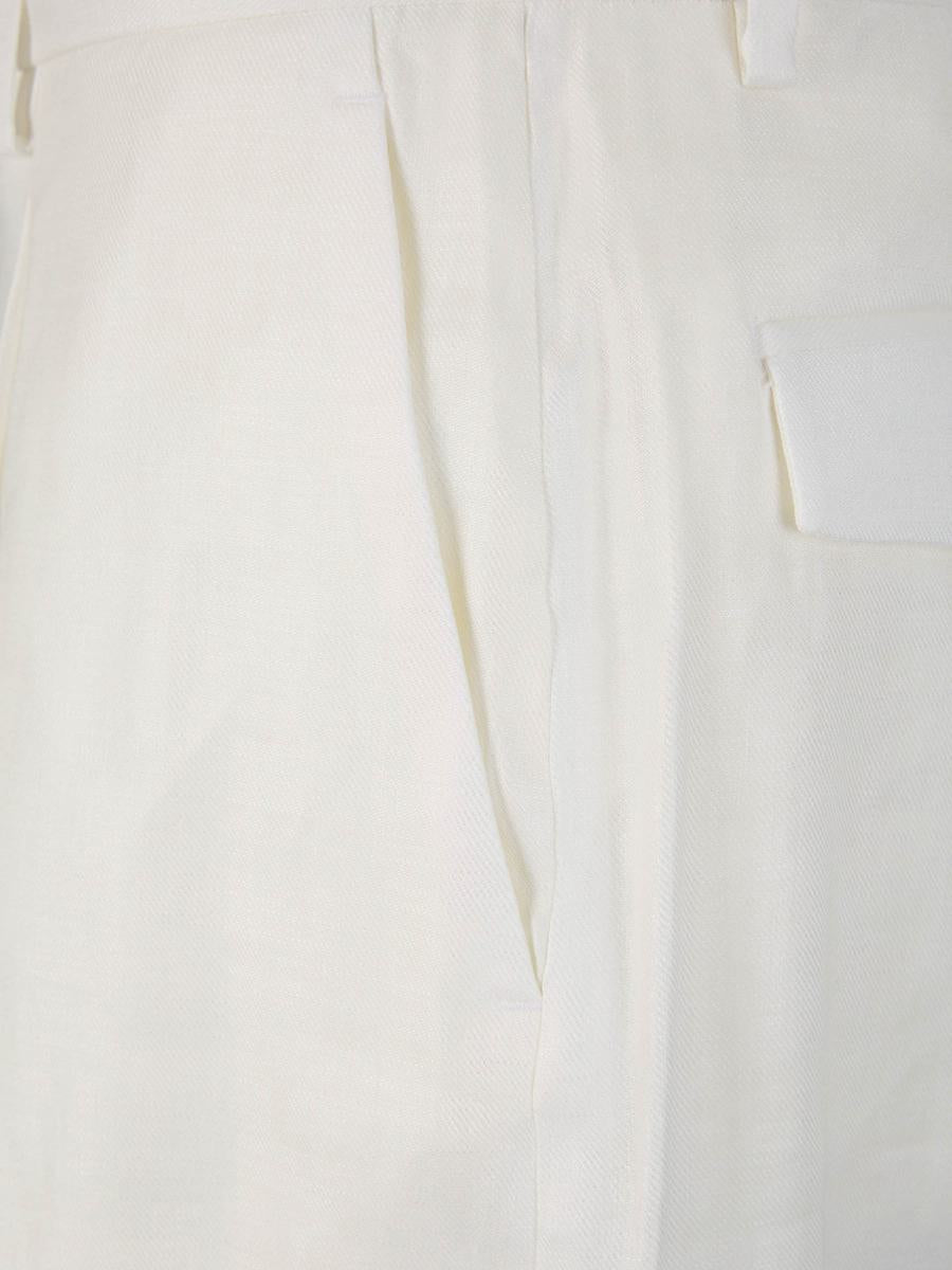 Formelle Bermudashorts aus Leinen von Lardini