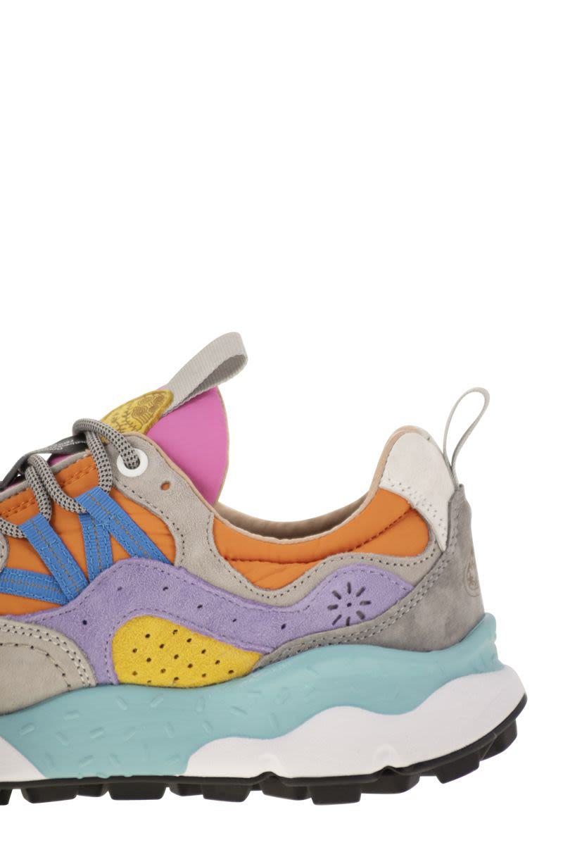 Flower Mountain Yamano 3 - Sneakers aus Wildleder und Funktionsgewebe