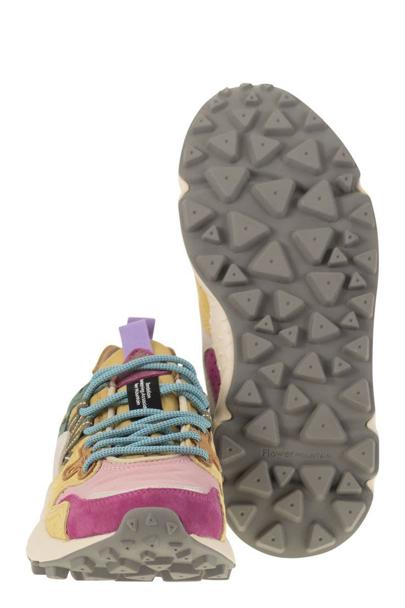 Flower Mountain Yamano 3 - Sneakers aus Wildleder und Funktionsgewebe