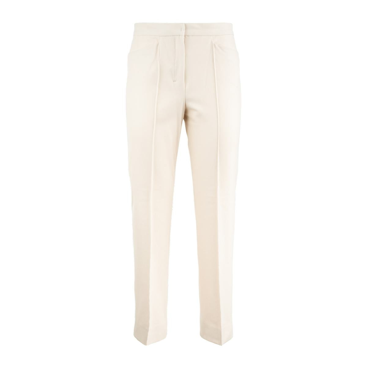 Max Mara Schlaghose aus Baumwollmischung
