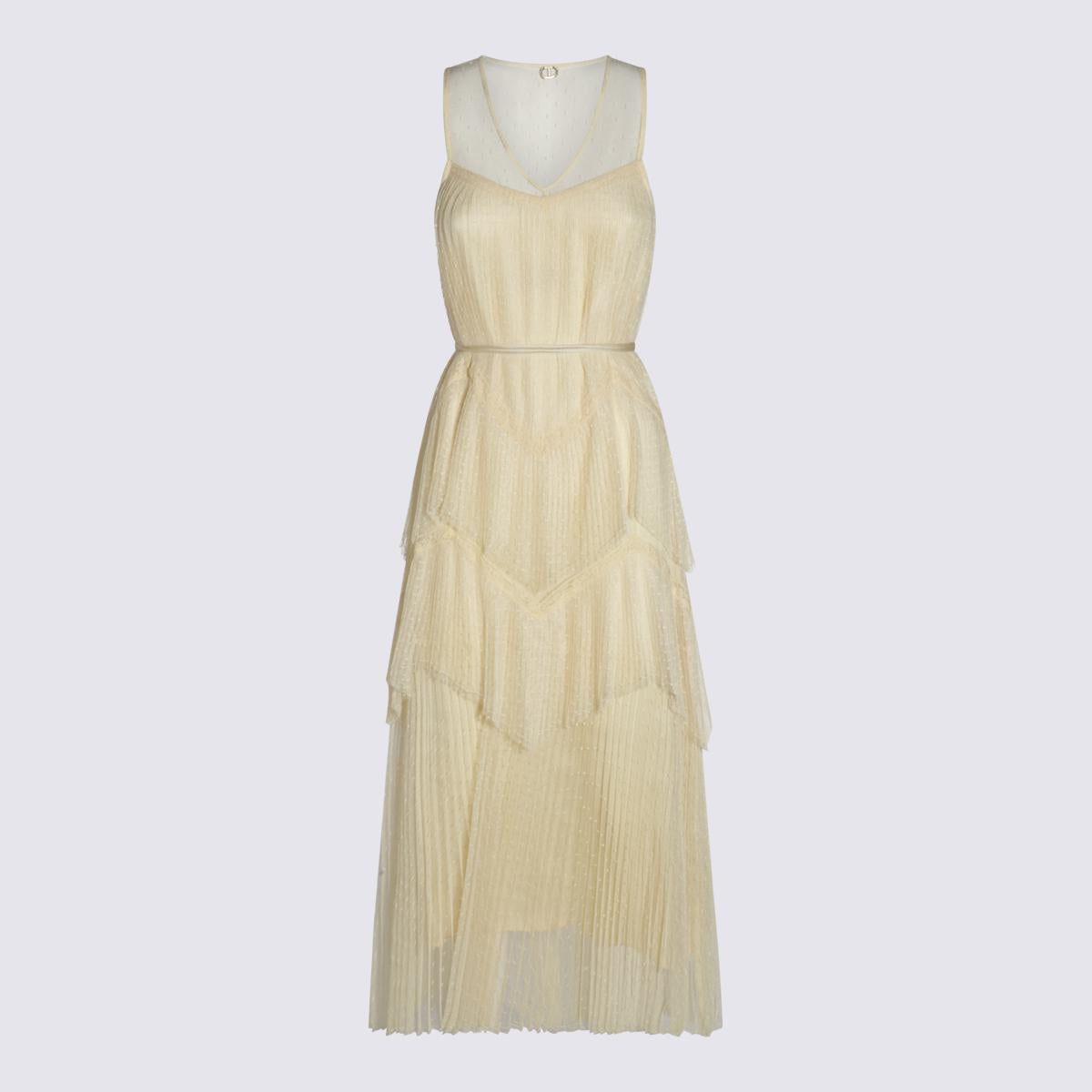 Twinset Hellgelbes Kleid