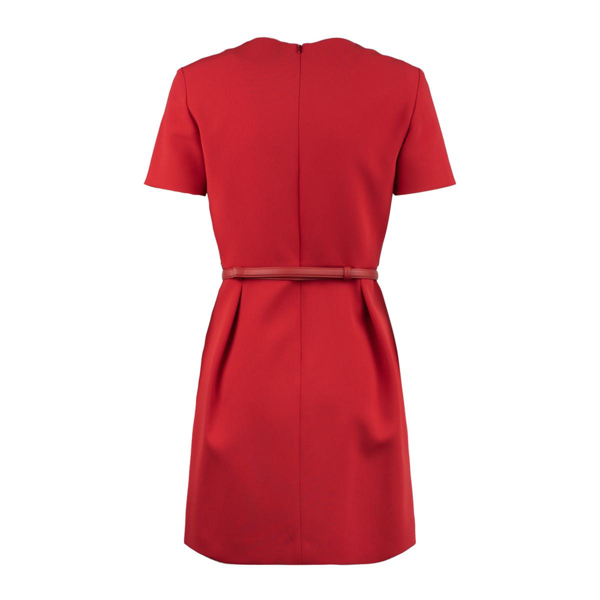 Max Mara – Rotes Cady-Minikleid