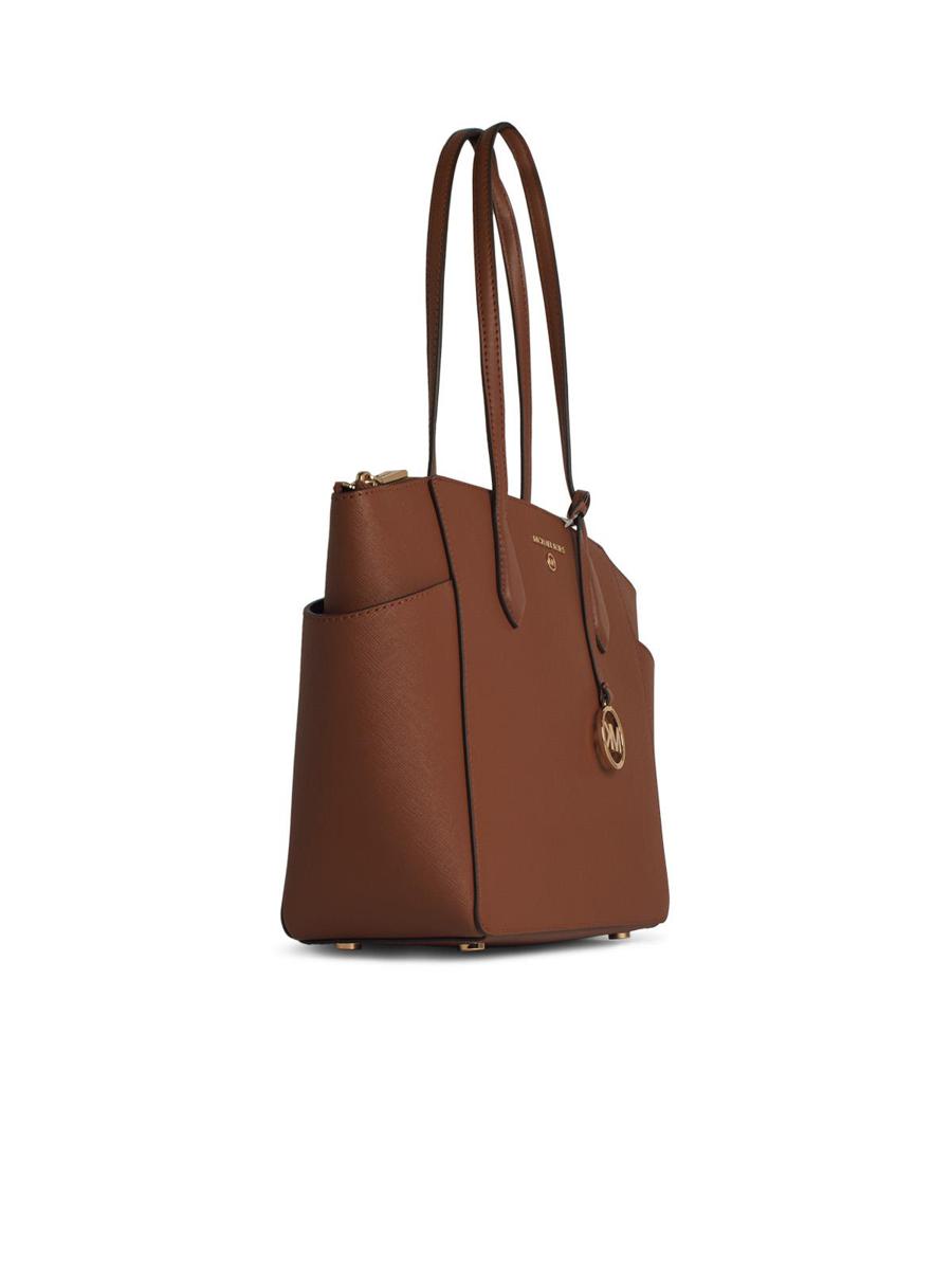 Michael Kors – Marylin – Einkaufstasche aus braunem Leder