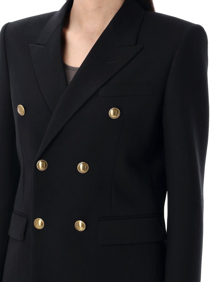 Jacke aus Wollgabardine von Saint Laurent