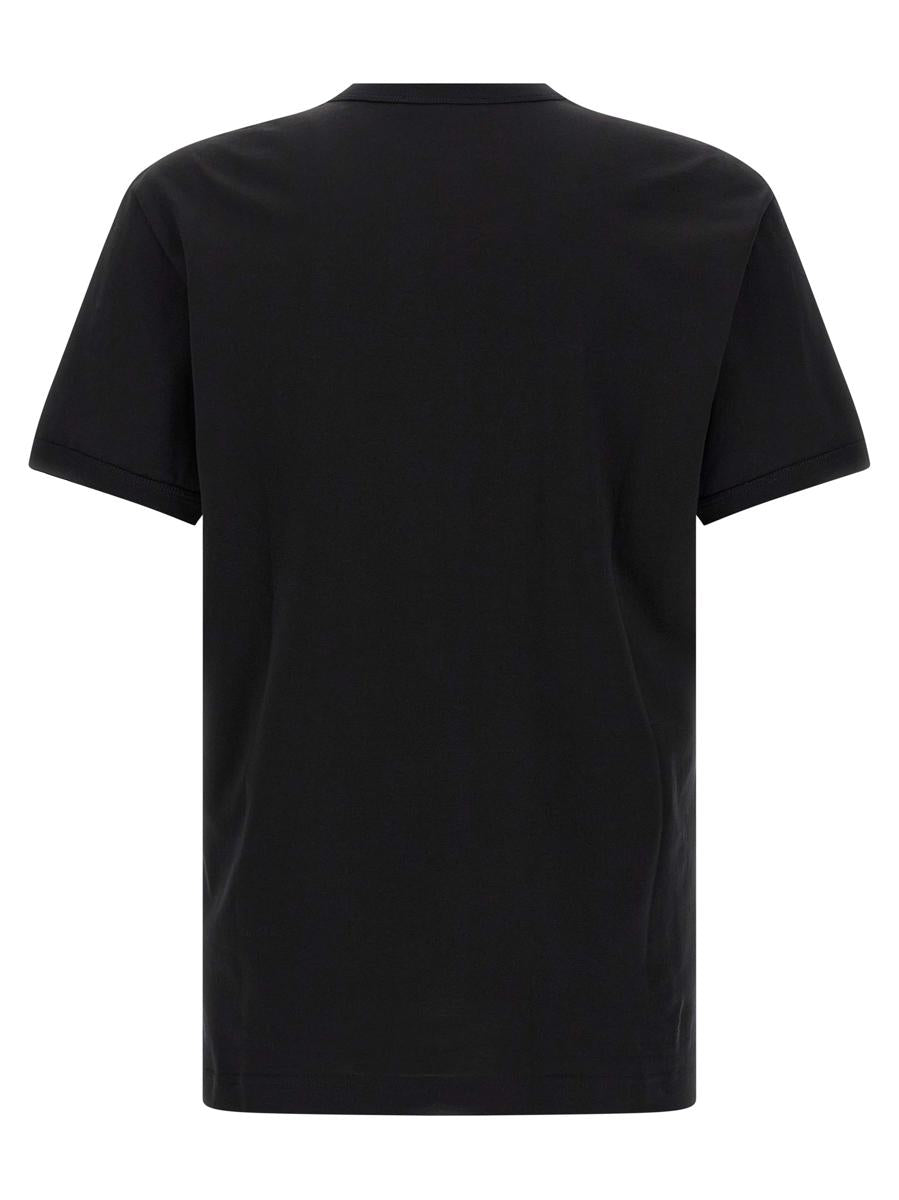 Dolce & Gabbana T-Shirt mit heraldischem Aufnäher