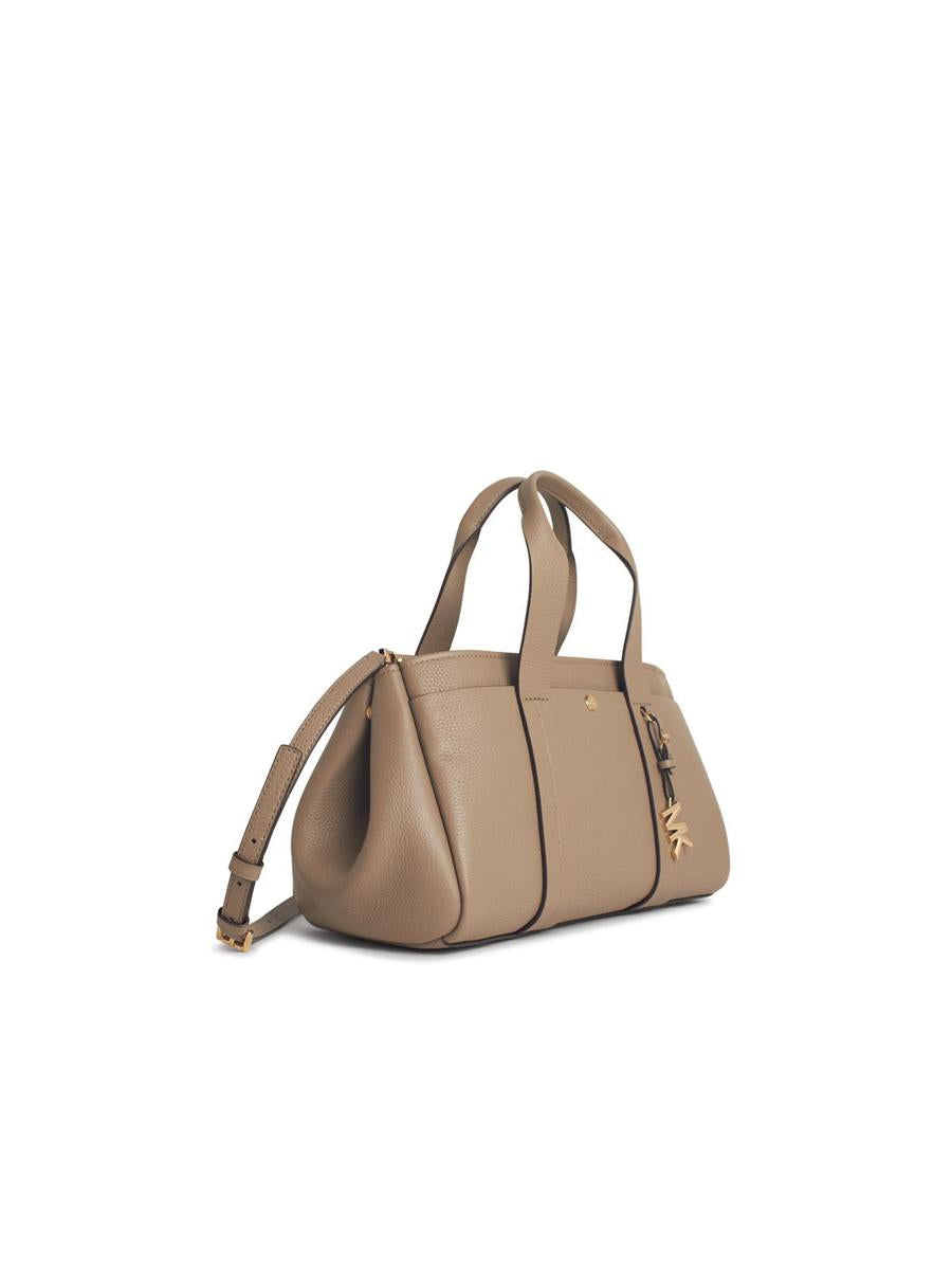 Michael Kors „Romee“ taubengraue Ledertasche
