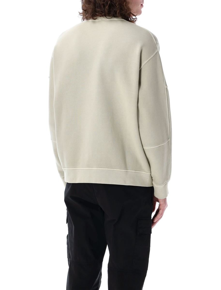Stone Island Sweatshirt mit Old-Effect-Print