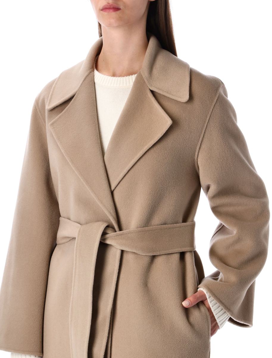 Alberta Ferretti Mantel aus Doubleface-Wolle