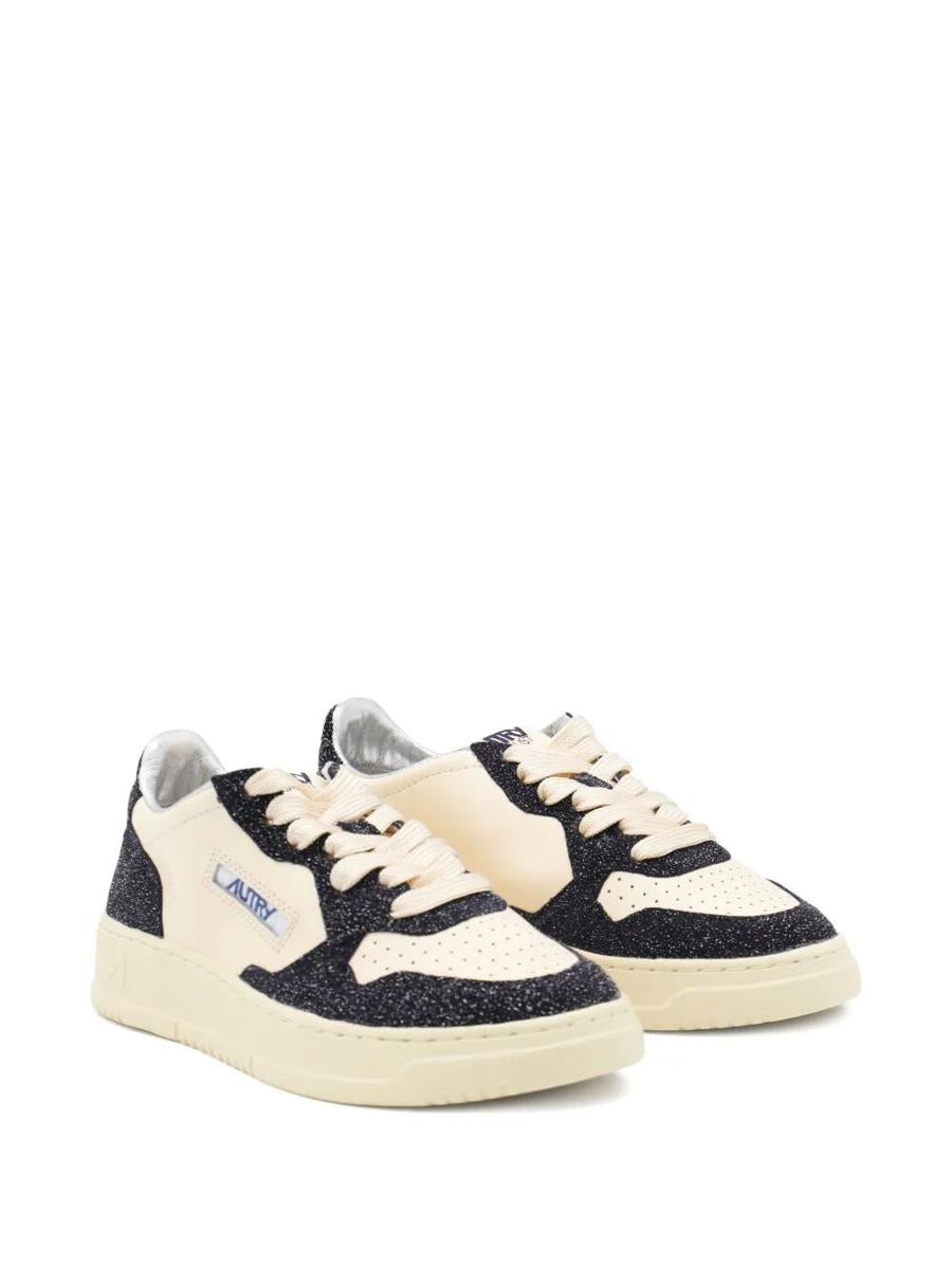 Autry „Medalist Low“ Doppel-Sneakers aus Leder