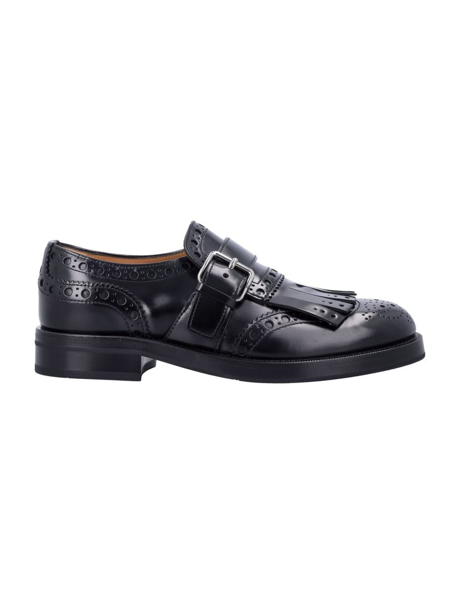 Church'S – Schwarze Monkstrap-Brogues aus Leder