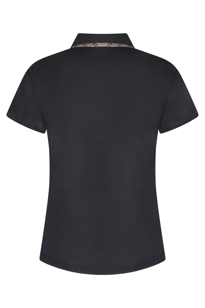 Herno Kurzarm-Poloshirt aus Baumwolle