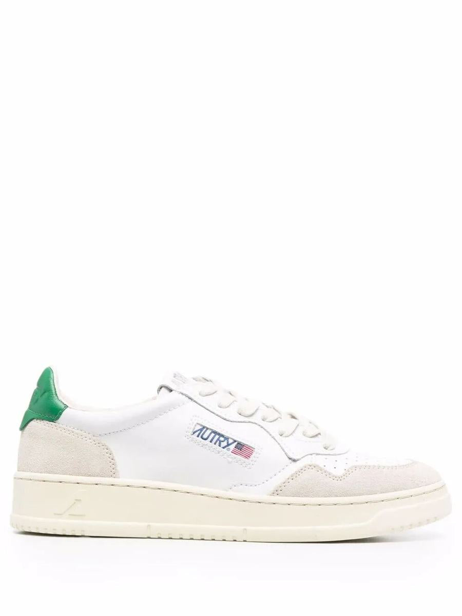 Autry „Medalist Low“ Wildleder-Sneakers