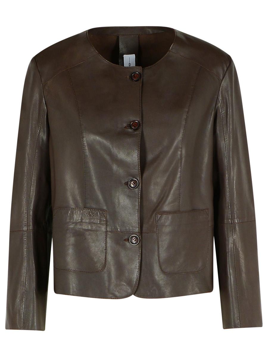 Bully Braune Lederjacke