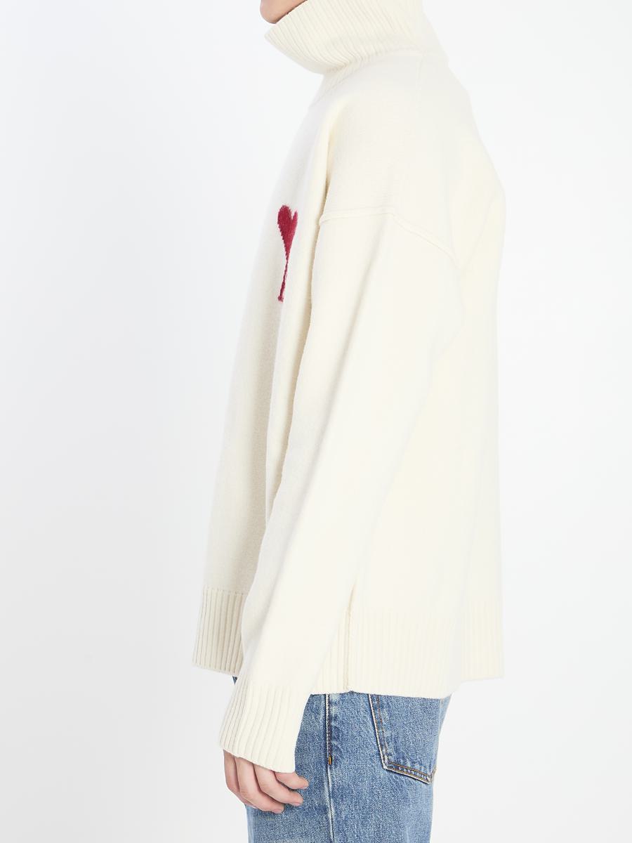 AMI Paris De Coeur Rollkragenpullover