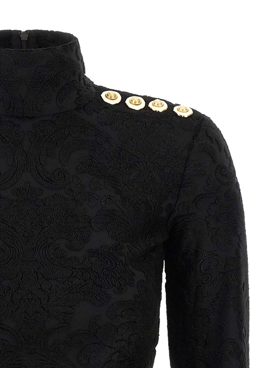 Balmain Top „Barocco“ Muster