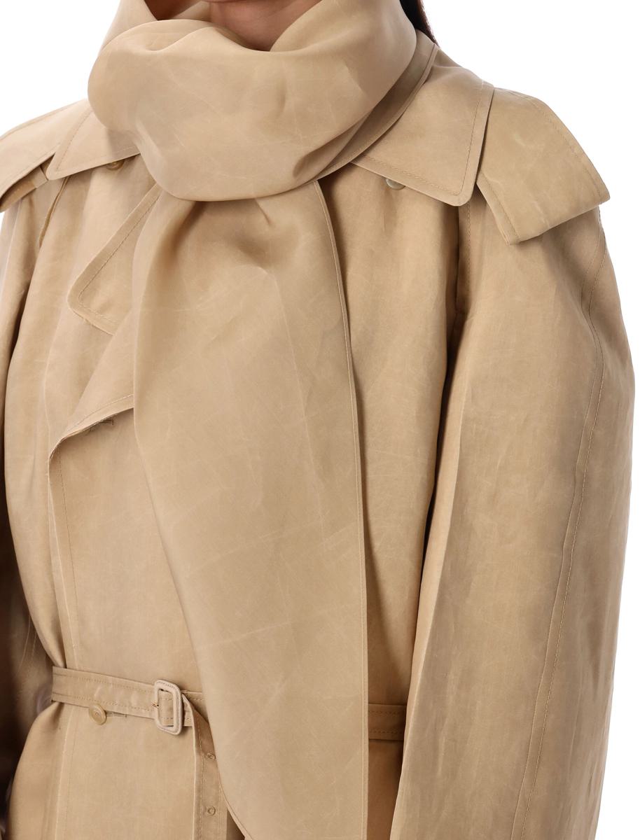 Carven Schal-Trenchcoat