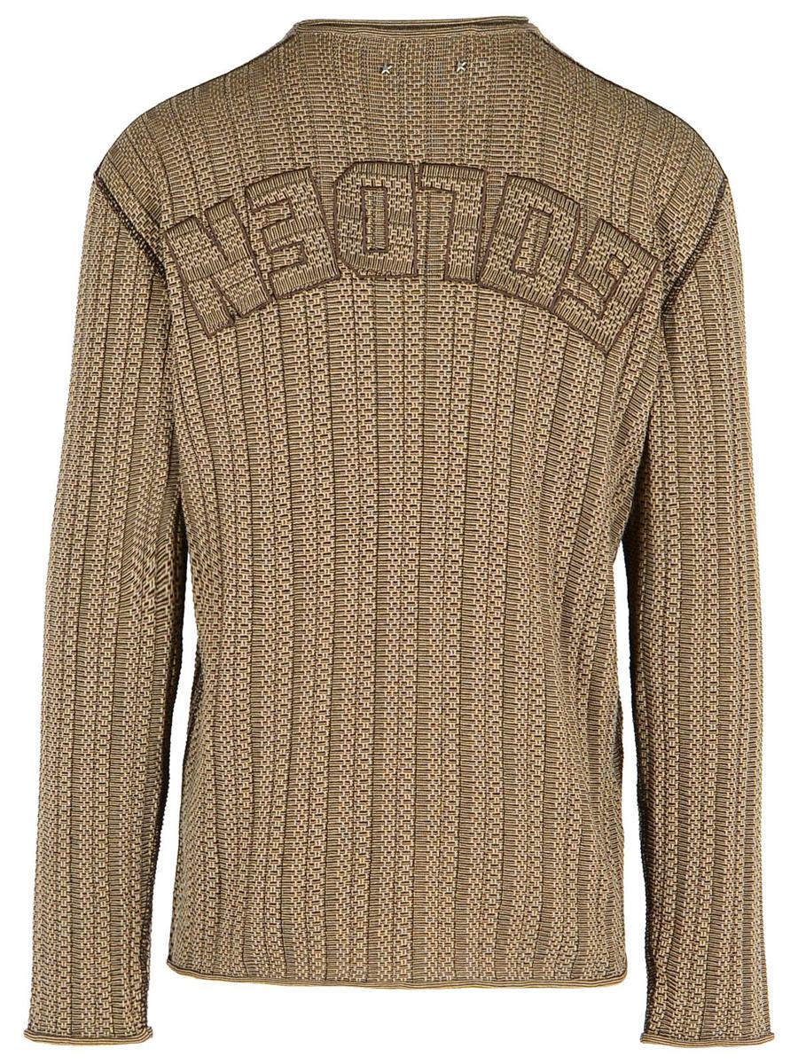 Golden Goose „Norton“ brauner Baumwollpullover