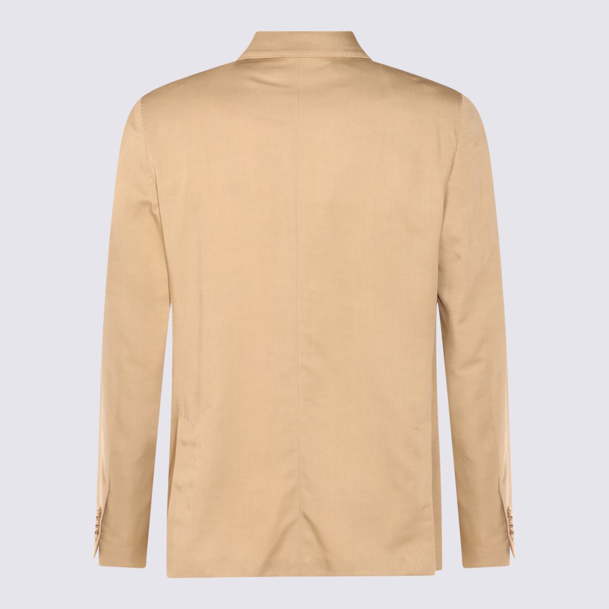 Lardini Beige Viskose Anzüge