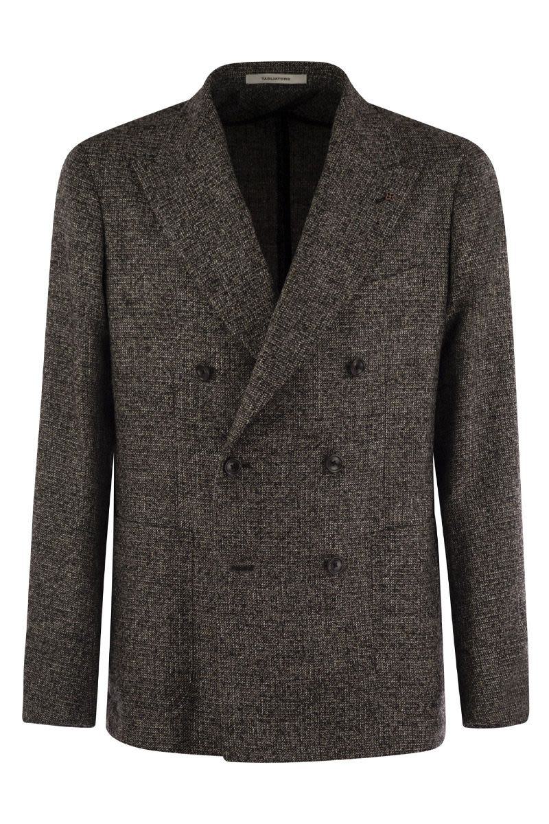 Tagliatore – Zweireihige Jacke aus Wollmischung