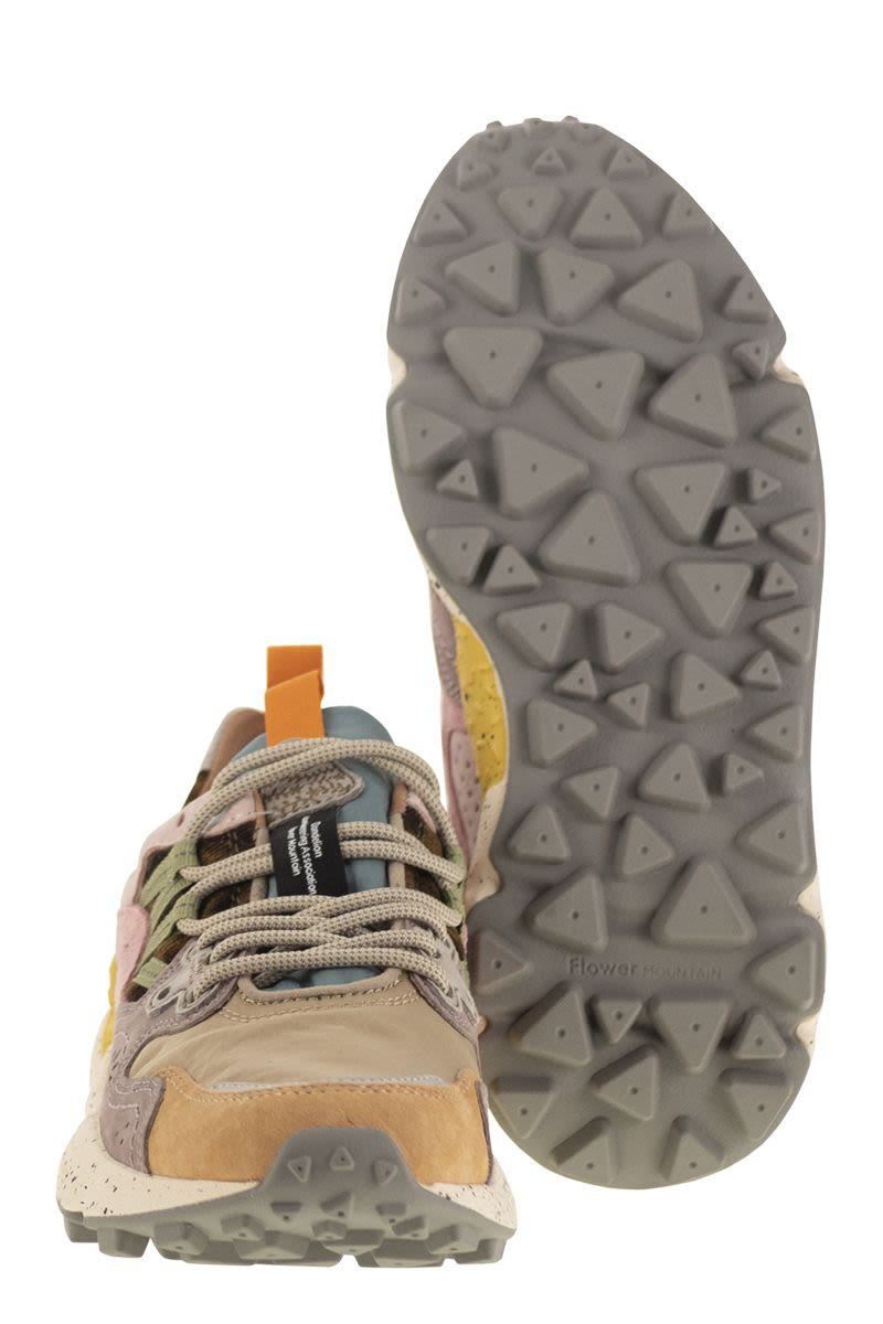 Flower Mountain Yamano 3 - Sneakers aus Wildleder und Funktionsgewebe