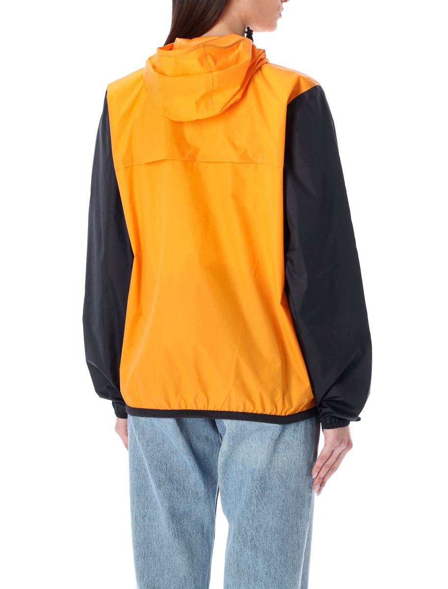 Comme Des Garçons Play – Zweifarbige, wasserdichte Kapuzenjacke