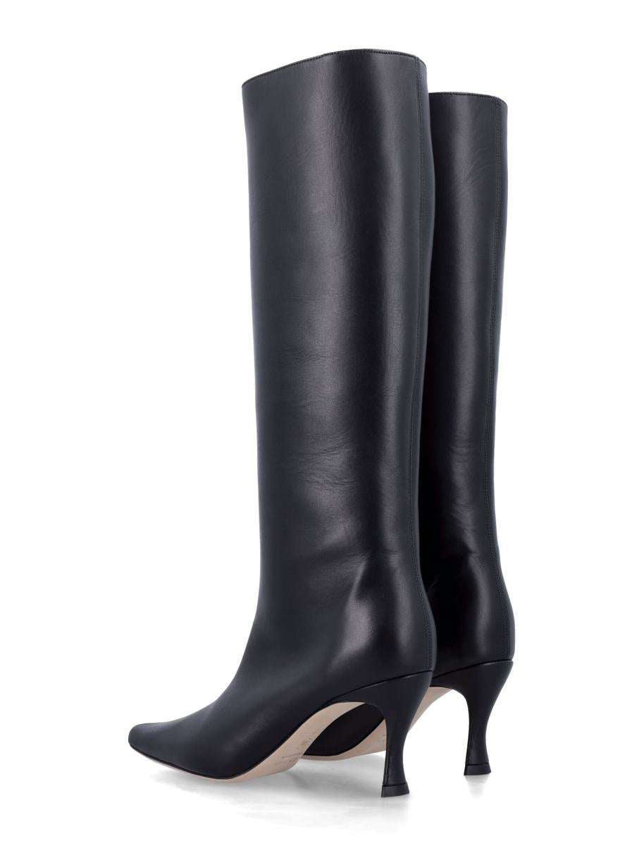 By Far Stevie 42 Weiße Lederstiefel