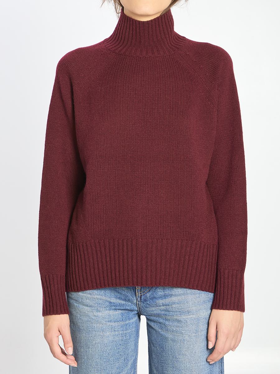 Rollkragenpullover aus Wolle und Kaschmir