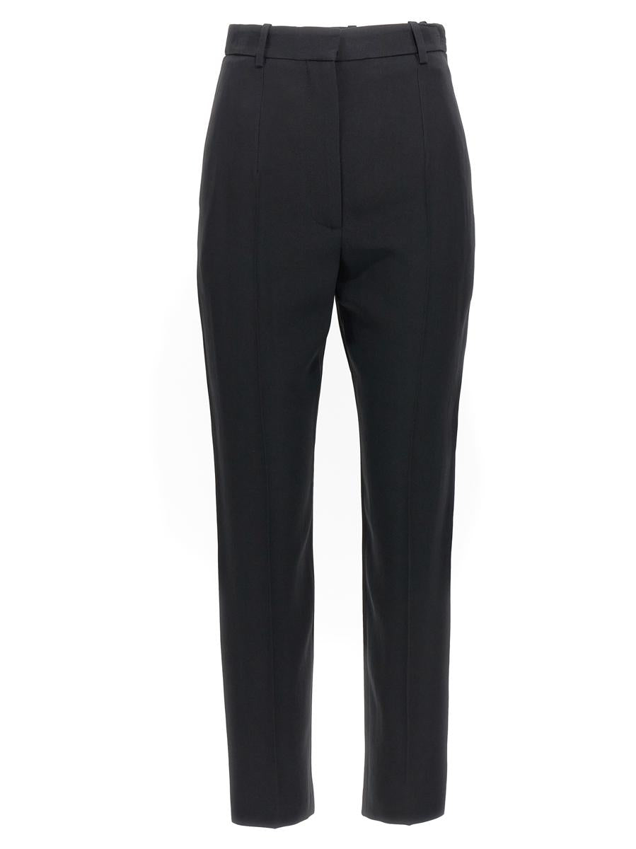 Alexander McQueen Crêpe-Zigarettenhose