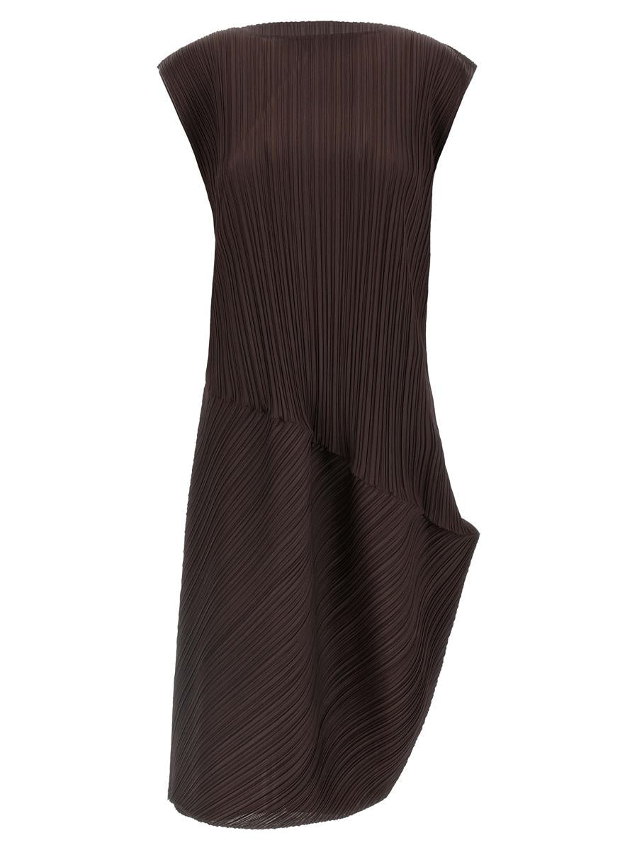 Pleats Please Issey Miyake Midikleid