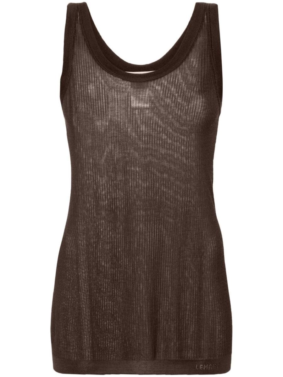 Lemaire Nahtloses geripptes Tanktop