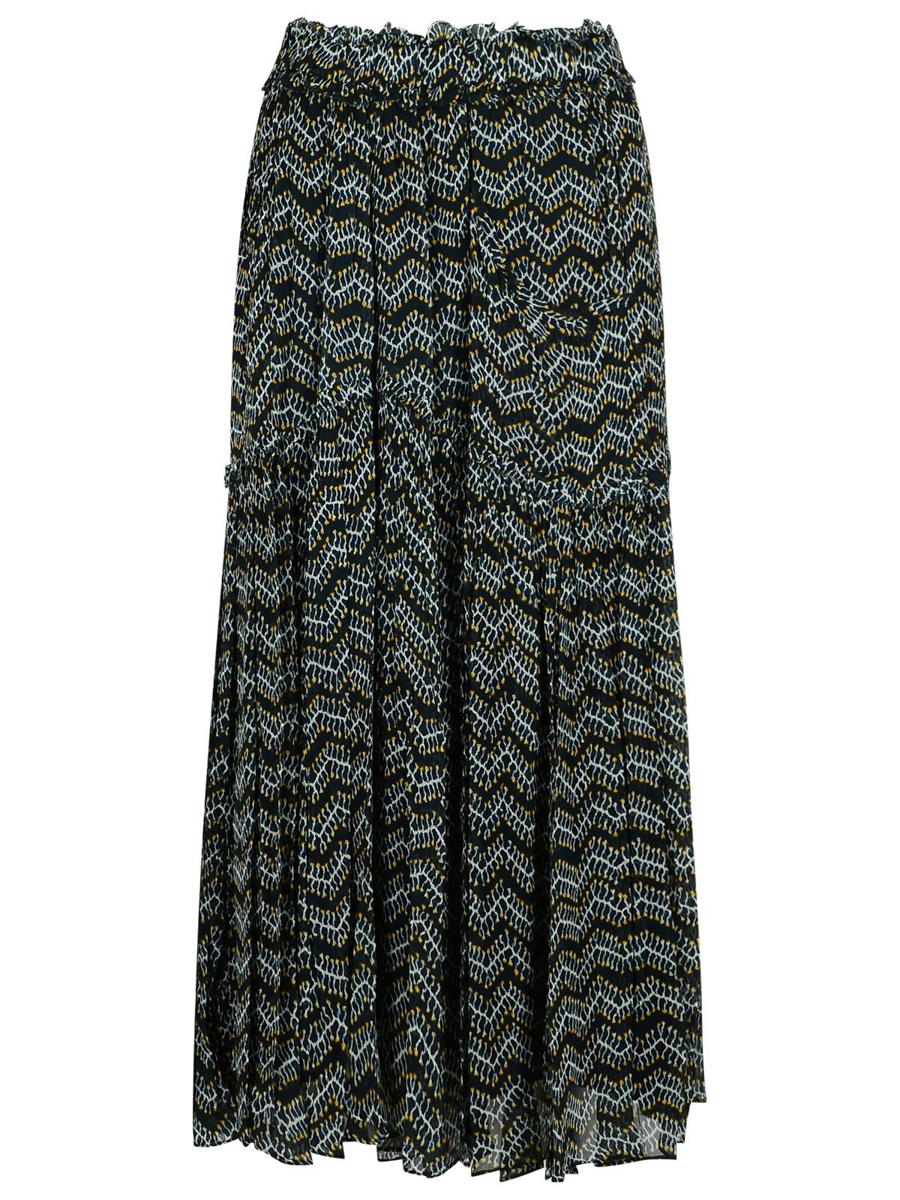 Schwarzer Viskoserock „Veronique“ von Isabel Marant Étoile