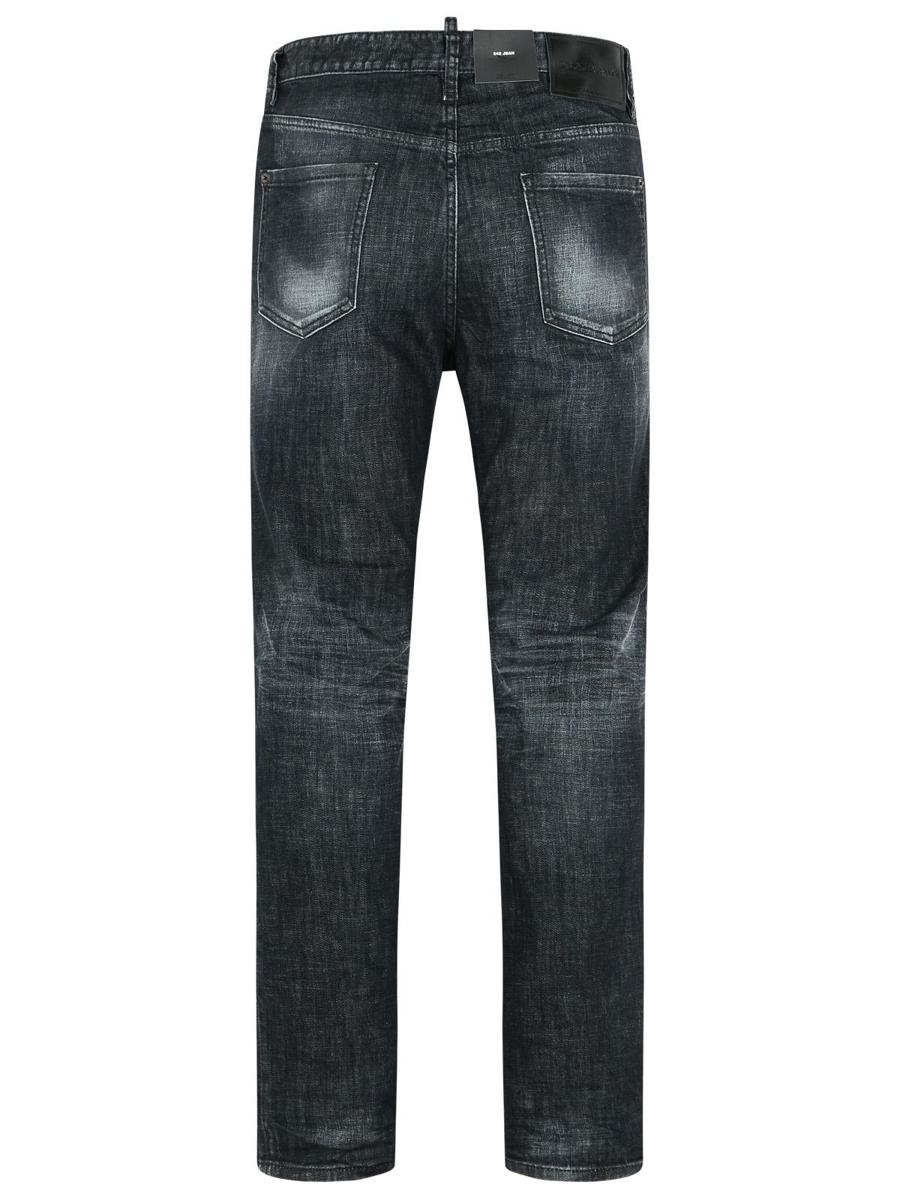 DSQUARED2 „642“ Schwarze Baumwolljeans