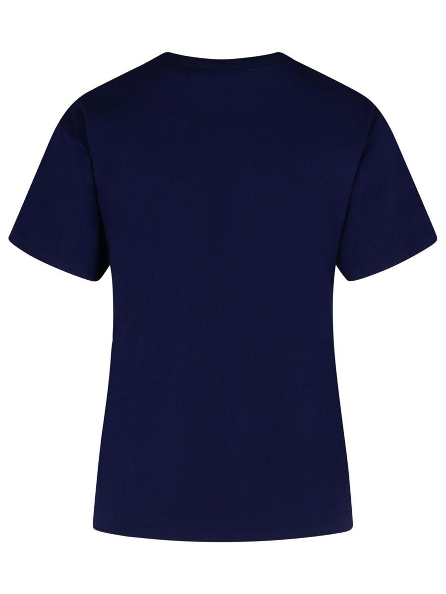 Polo Ralph Lauren – Marineblaues Baumwoll-T-Shirt
