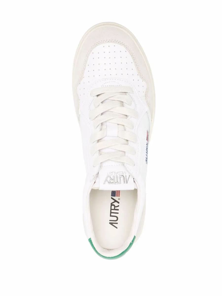 Autry „Medalist Low“ Wildleder-Sneakers