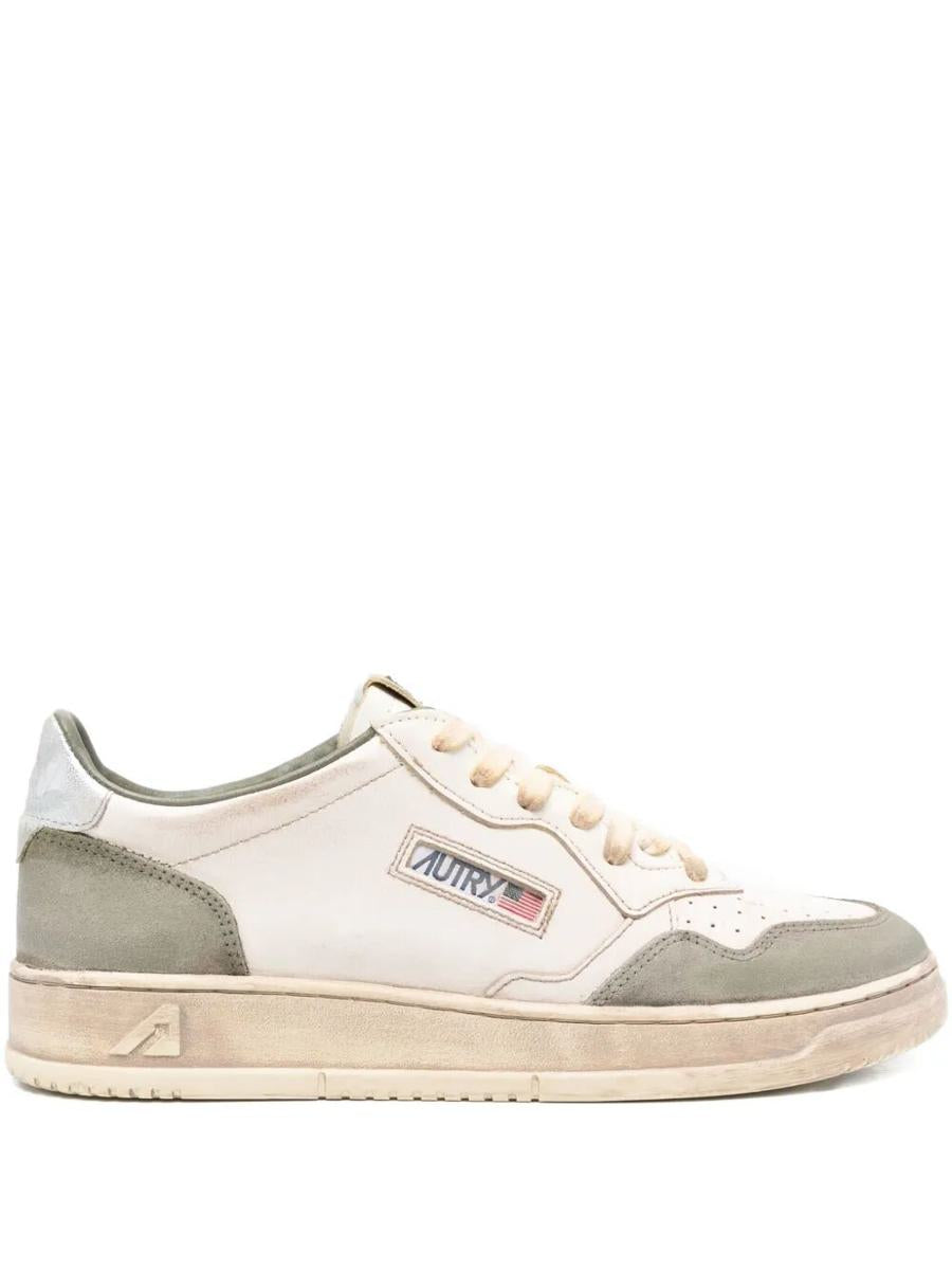 Autry „Sup Vintage Low“ Wildleder-Sneakers