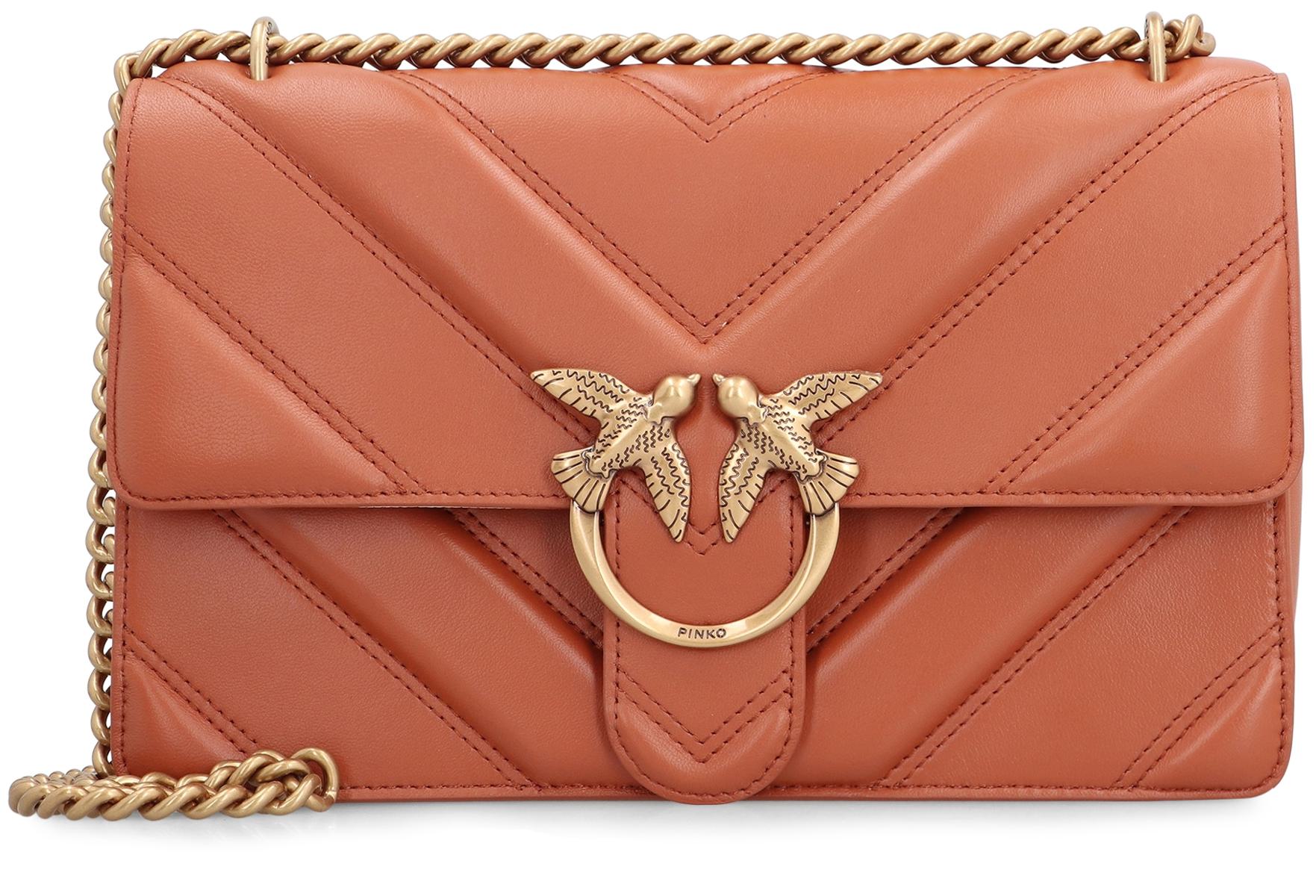 Pinko Love Bag Umhängetasche aus Leder