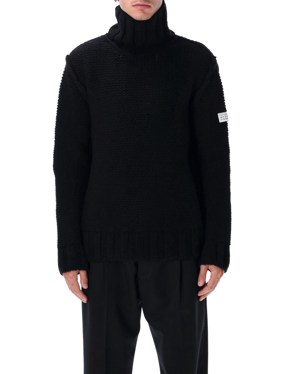 MM6 Maison Margiela – Rollkragenpullover aus dicker Wolle