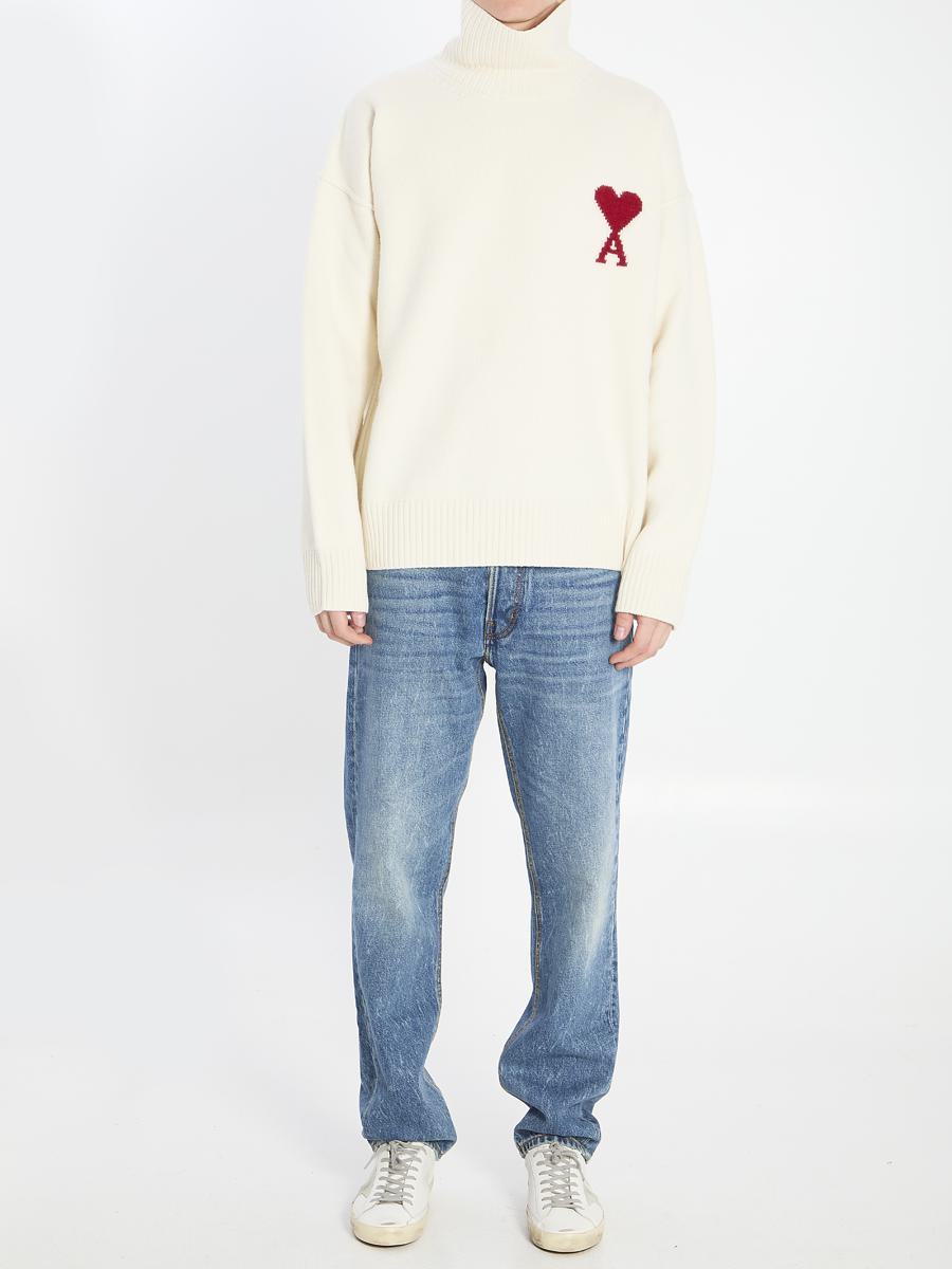 AMI Paris De Coeur Rollkragenpullover