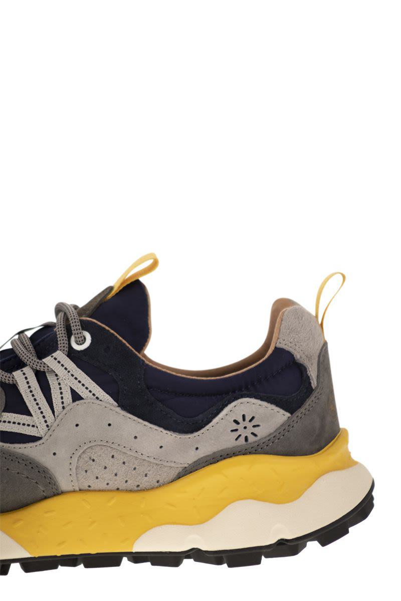 Flower Mountain Yamano 3 - Sneakers aus Wildleder und Funktionsgewebe