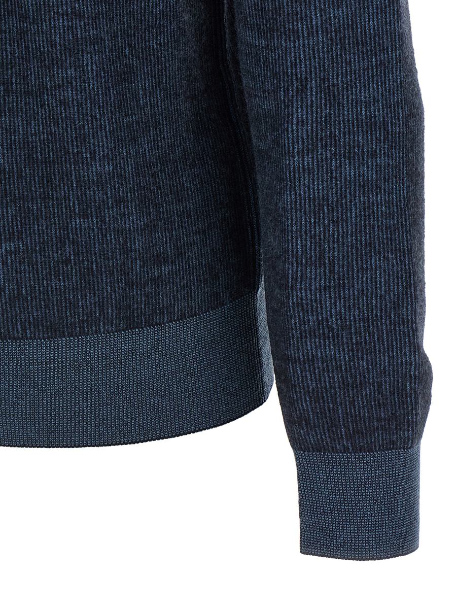 Brioni Pullover mit halbem Reißverschluss