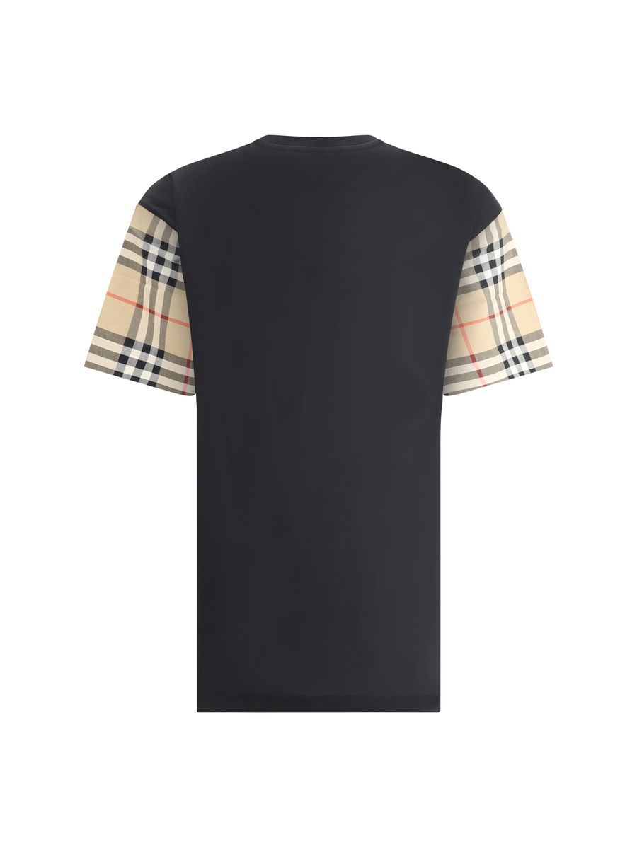 Burberry – Kariertes T-Shirt