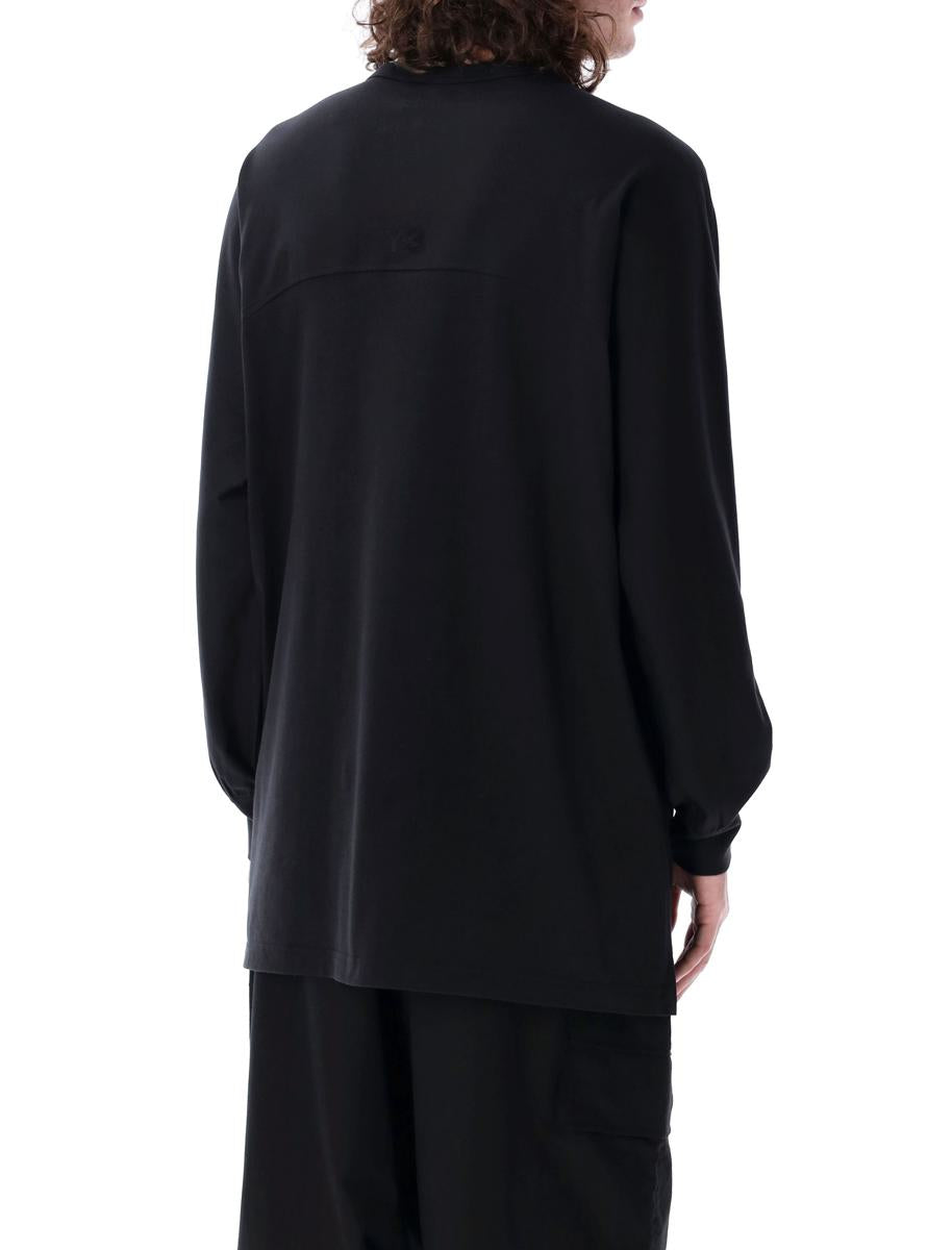Y-3 Adidas 3-Streifen L/S T-Shirt