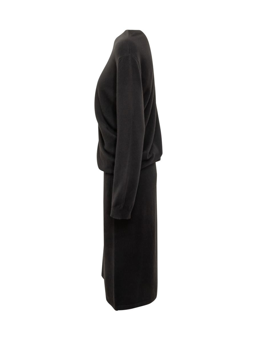Fabiana Filippi Schwarzes Kleid mit Drapierung von Fabiana Filippi