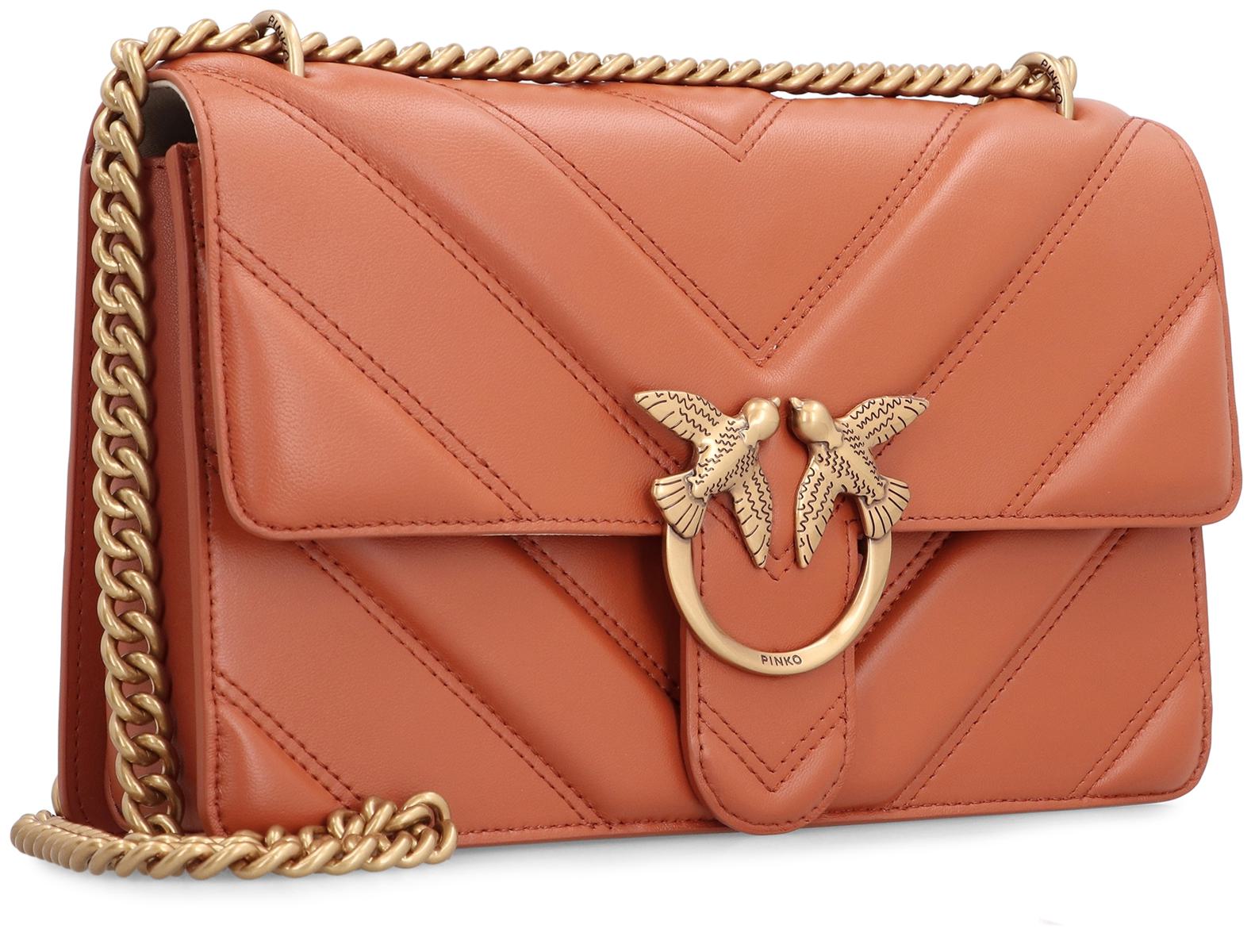 Pinko Love Bag Umhängetasche aus Leder