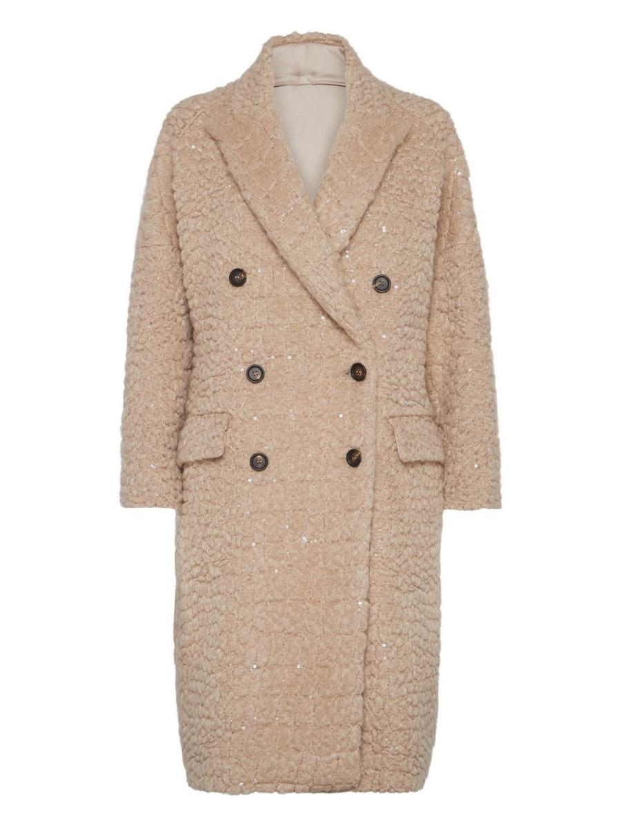 Brunello Cucinelli Mäntel Kamel