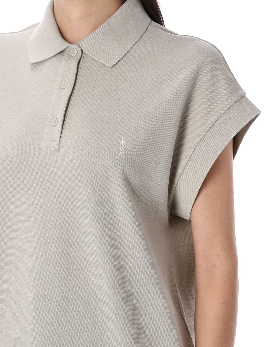 Saint Laurent Cassandre Piqué-Poloshirt